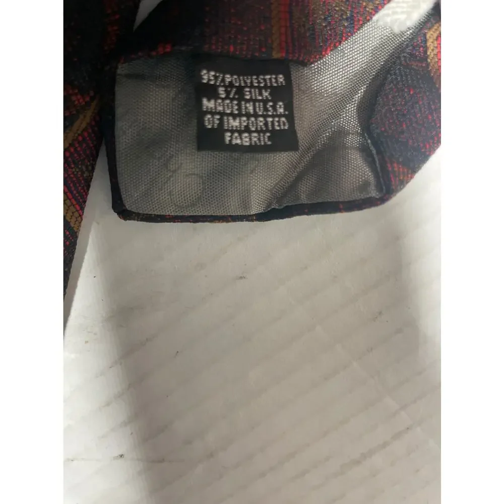 Christian Dior Mens Paisley Mens Silk Necktie Vintage 57.5